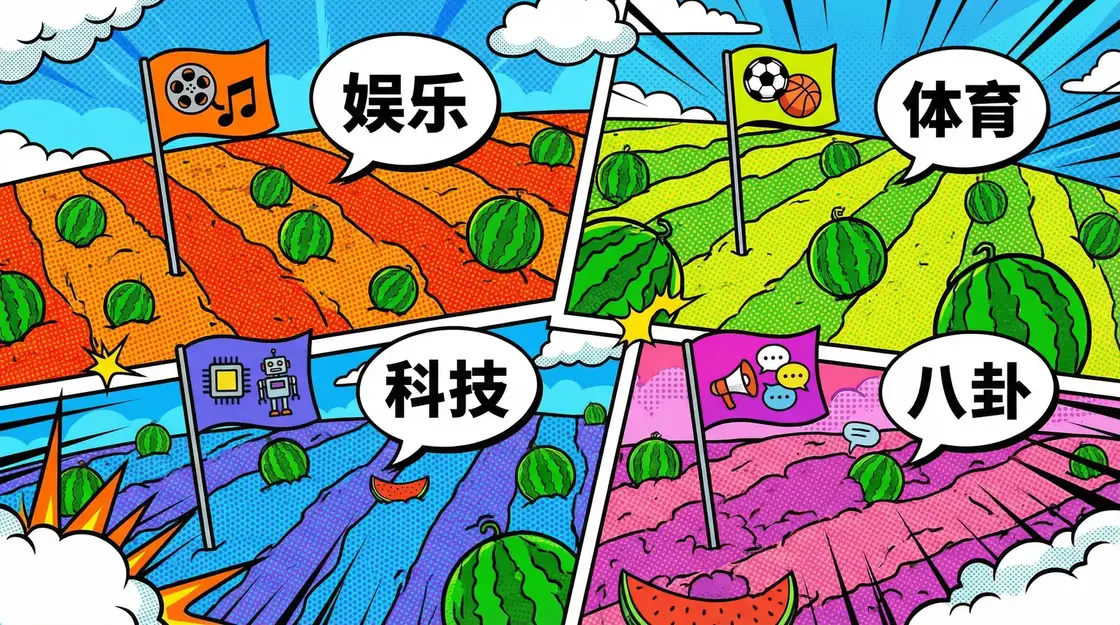 吃瓜不打烊 娱乐瓜田分类